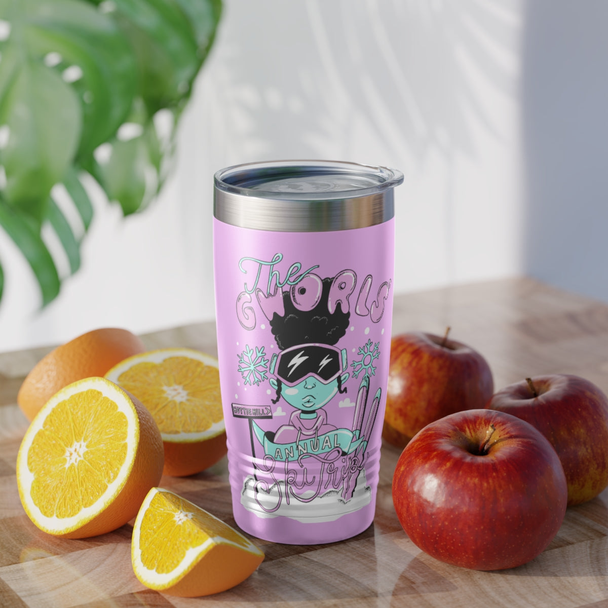The Gworls Annual Ski Trip Ringneck Holiday Tumbler, 20oz