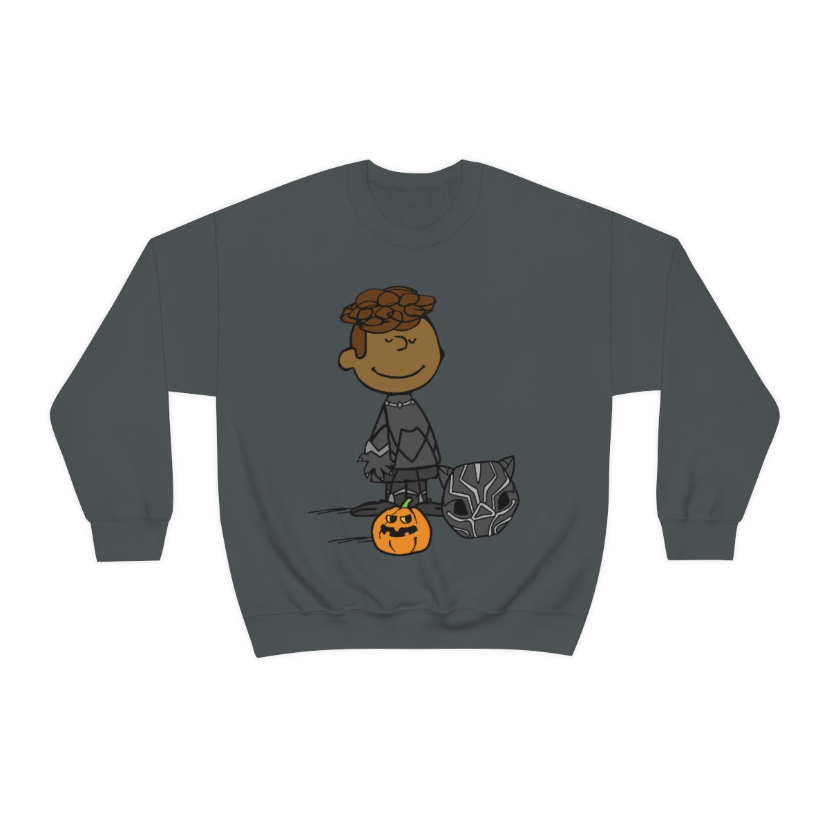 Wakanda Halloween Peanuts Unisex Crewneck Sweatshirt
