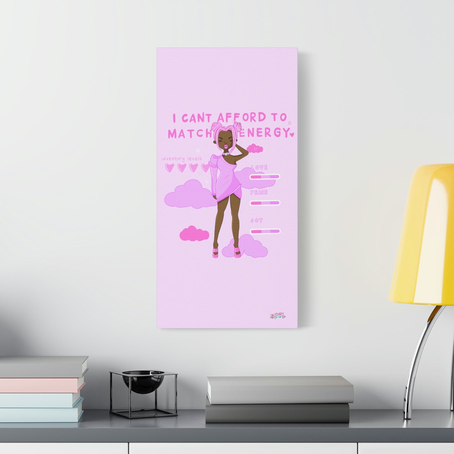 Not Matching Energy | Classic Canvas