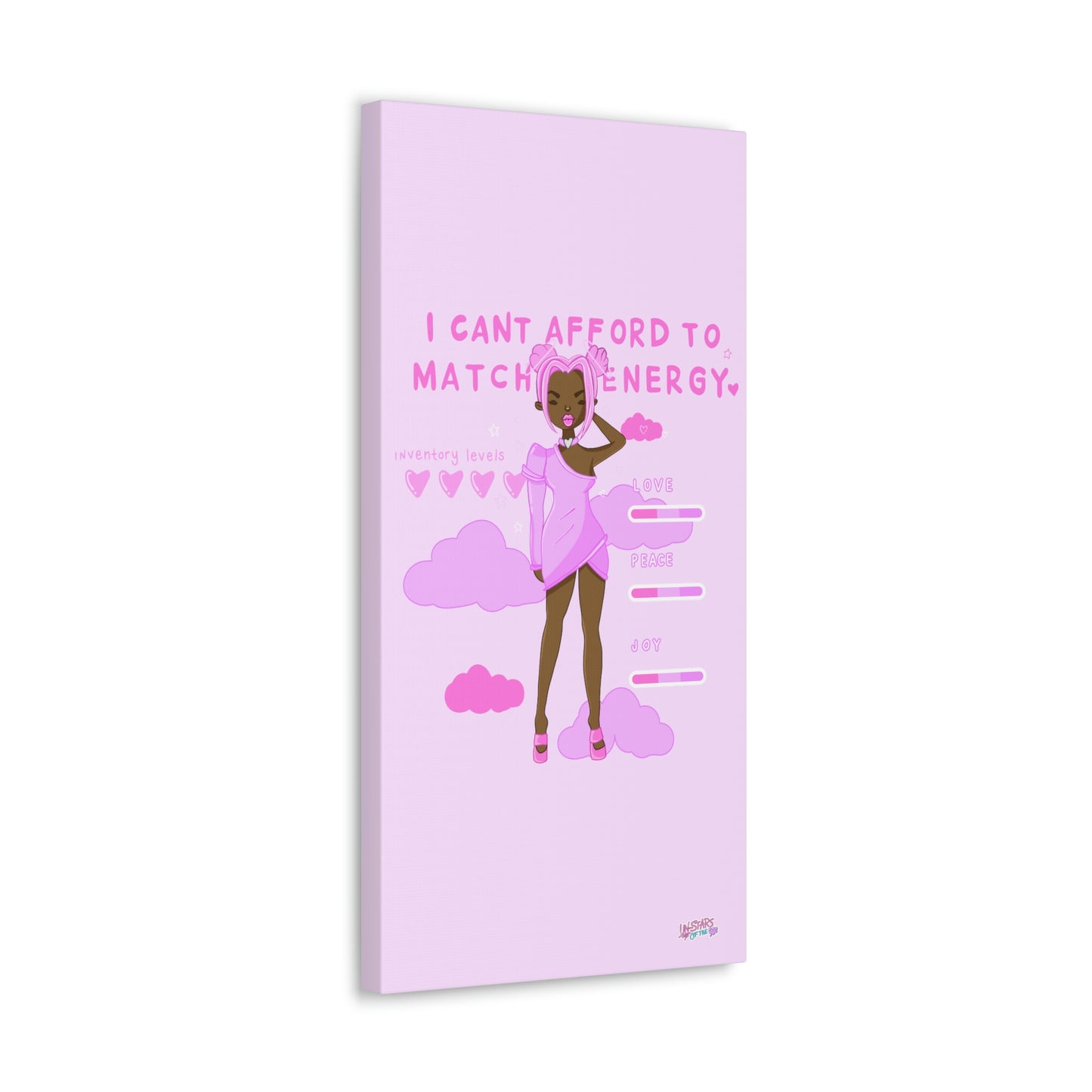 Not Matching Energy | Classic Canvas