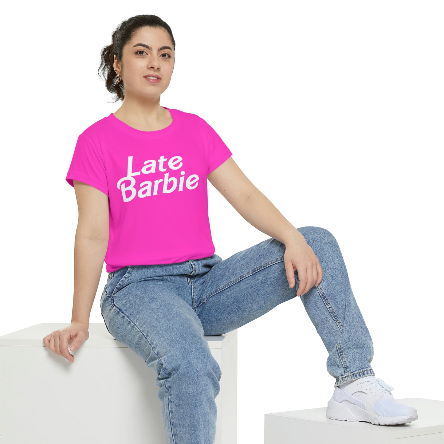 Late Barbie, Bachelorette Party Shirts, Bridesmaid Gifts, Here comes the Party Tees, Group Party Favor Shirts, Bridal Party Shirt for women