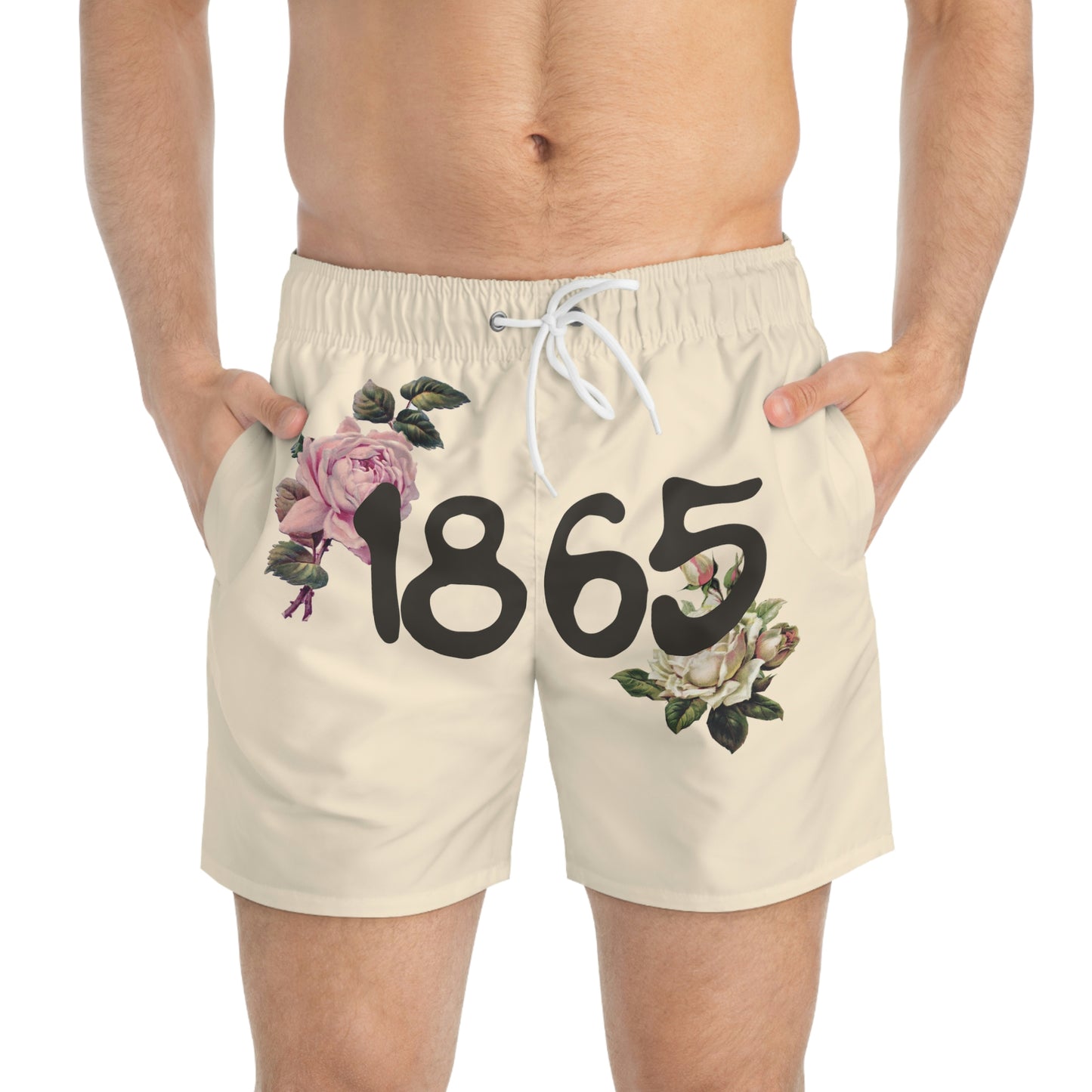 Juneteenth Cream Flowers | Hoochie Daddy Shorts