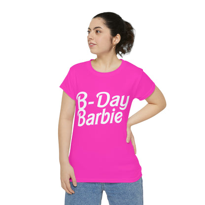 B-Day Barbie, Bachelorette Party Shirts, Bridesmaid Gifts, Here comes the Party Tees, Group Party Favor Shirts, Bridal Party Shirt for women