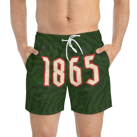 Juneteenth Cream Green 1865 | Hoochie Daddy Shorts
