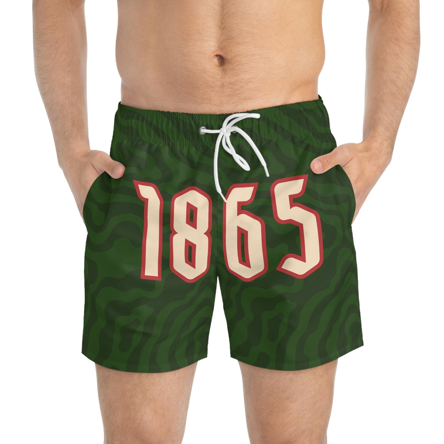 Juneteenth Cream Green 1865 | Hoochie Daddy Shorts