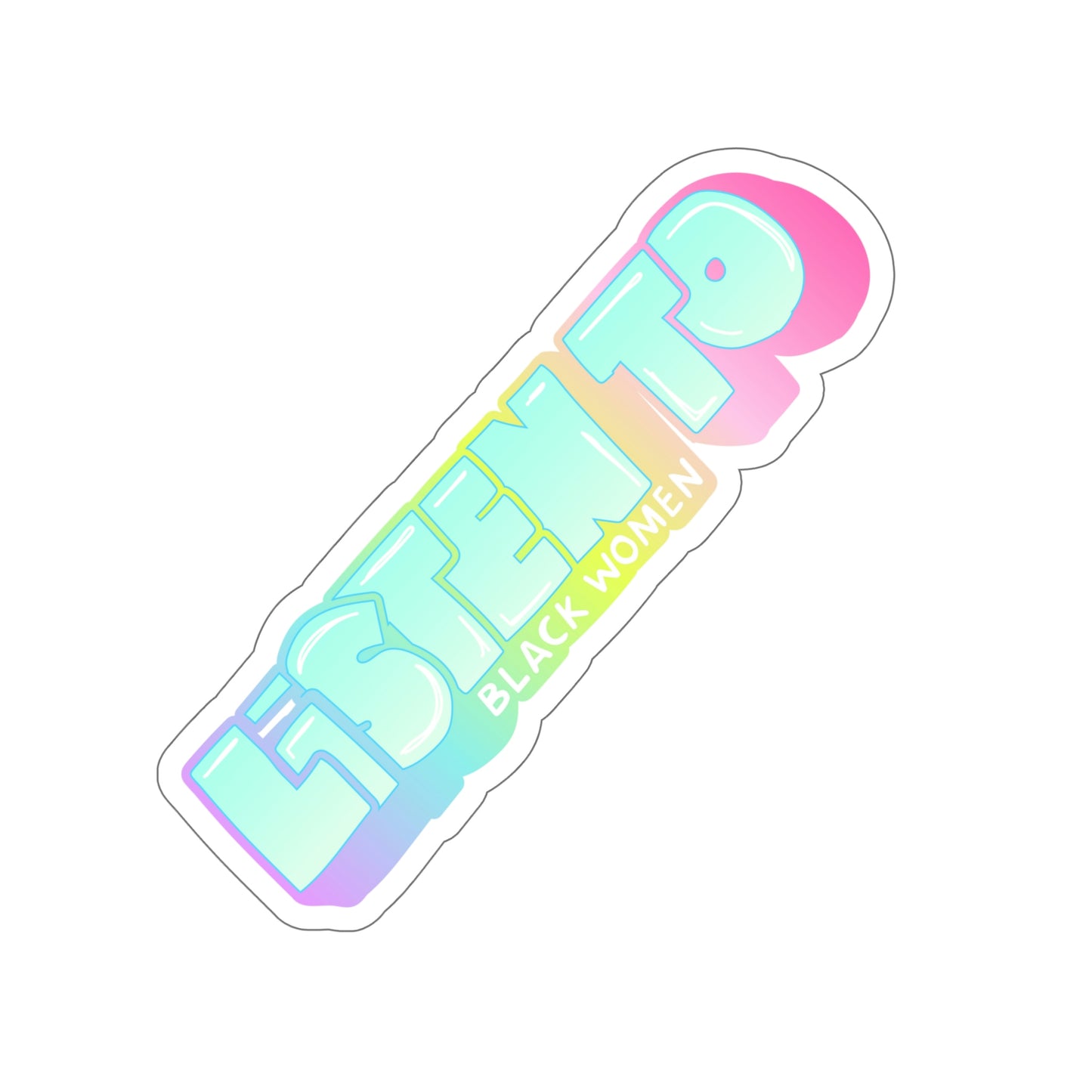 Listen To Black Women Die-Cut Stickers