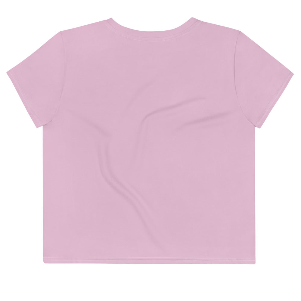 Un-Stars Print Crop Tee