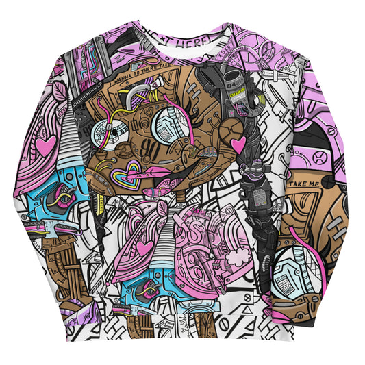 Big Susie All Over Print Unisex Sweatshirt