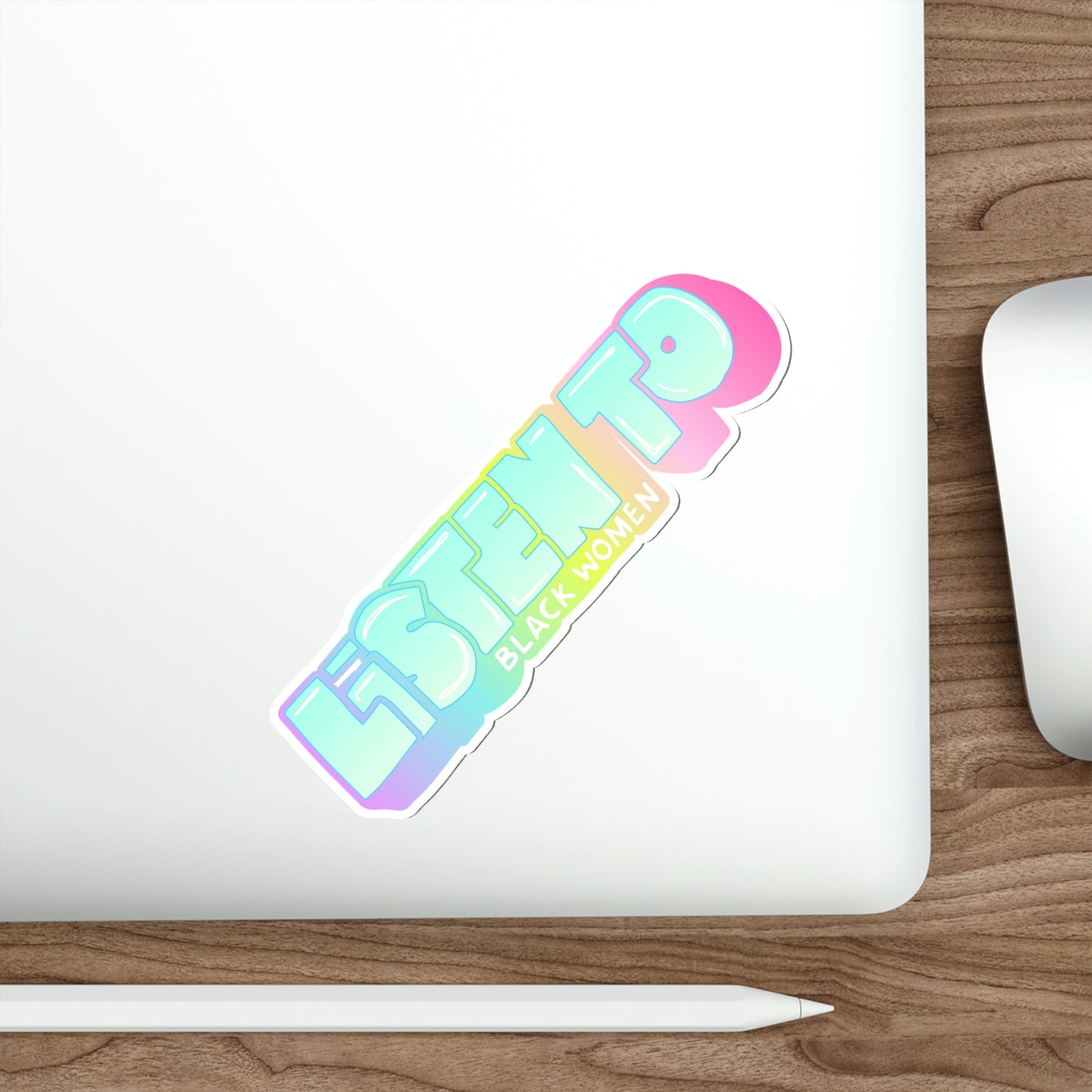 Listen To Black Women Die-Cut Stickers