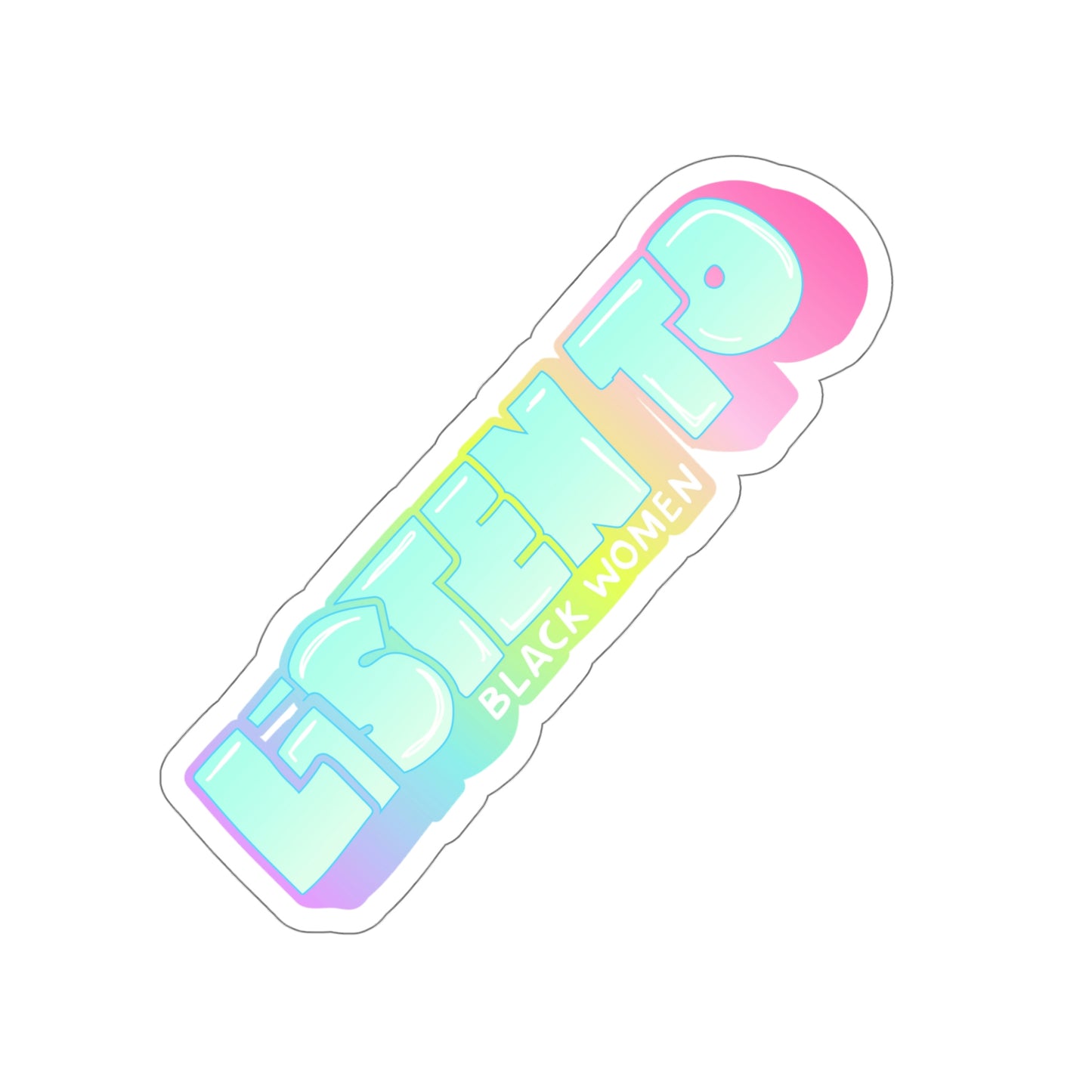 Listen To Black Women Die-Cut Stickers