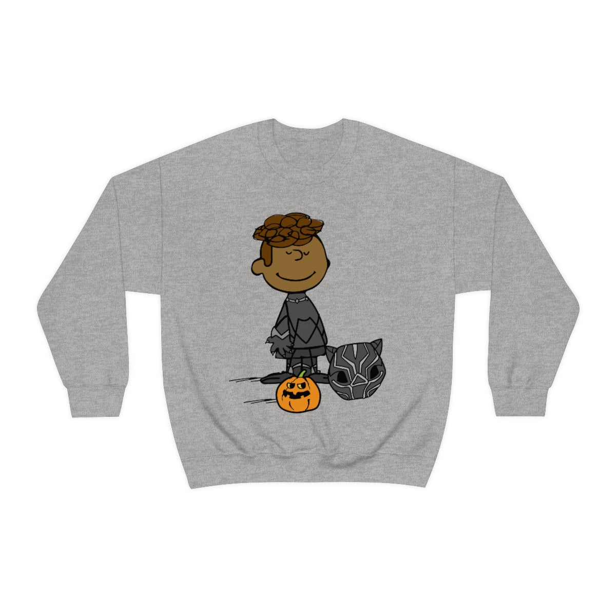 Wakanda Halloween Peanuts Unisex Crewneck Sweatshirt