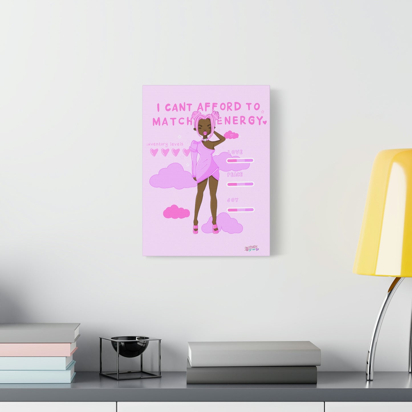 Not Matching Energy | Classic Canvas