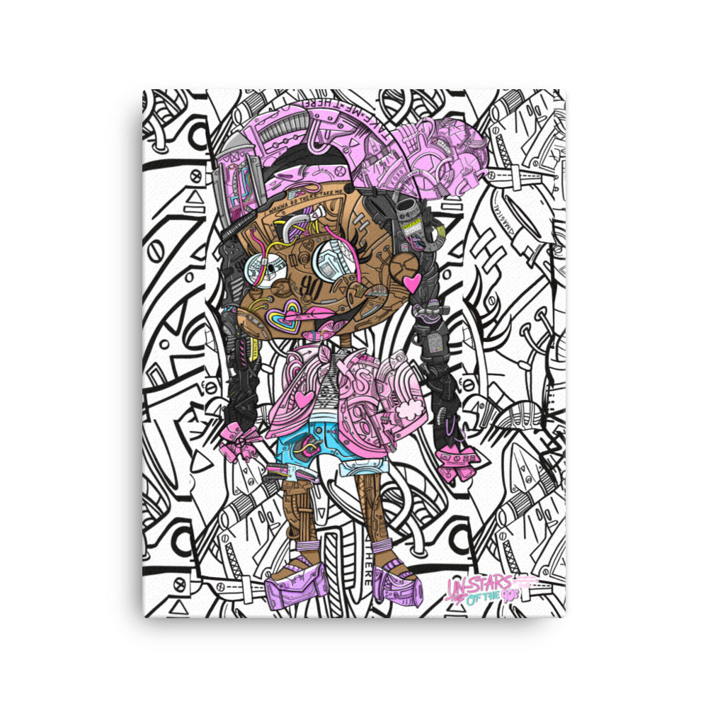 Big Susie Canvas Prints