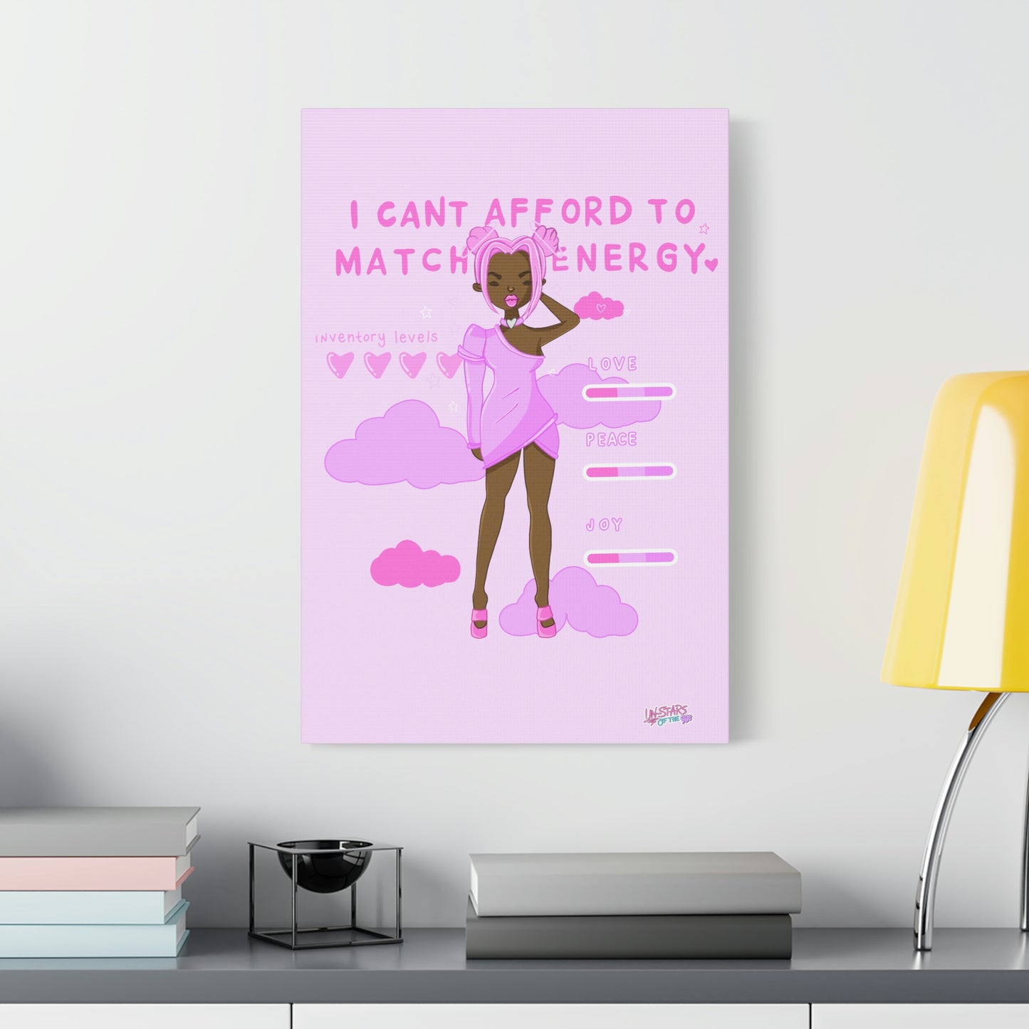 Not Matching Energy | Classic Canvas