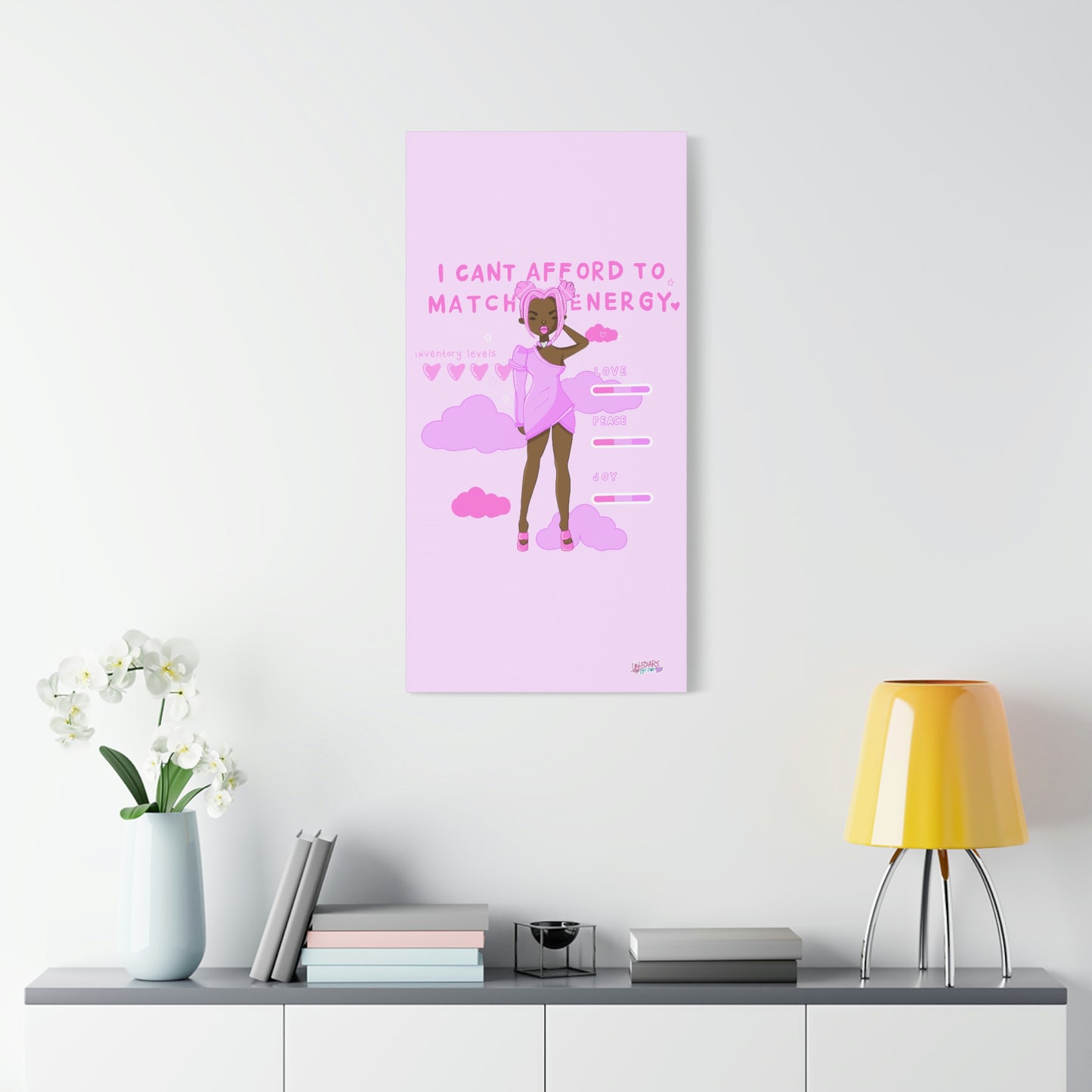 Not Matching Energy | Classic Canvas