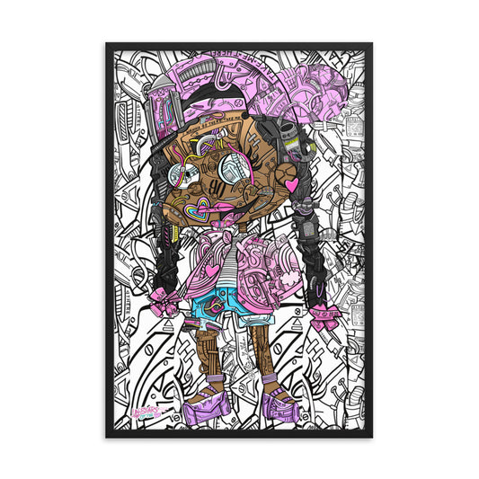 Big Susie 24x36 Framed poster