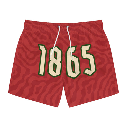Juneteenth Cream Red 1865 | Hoochie Daddy Shorts