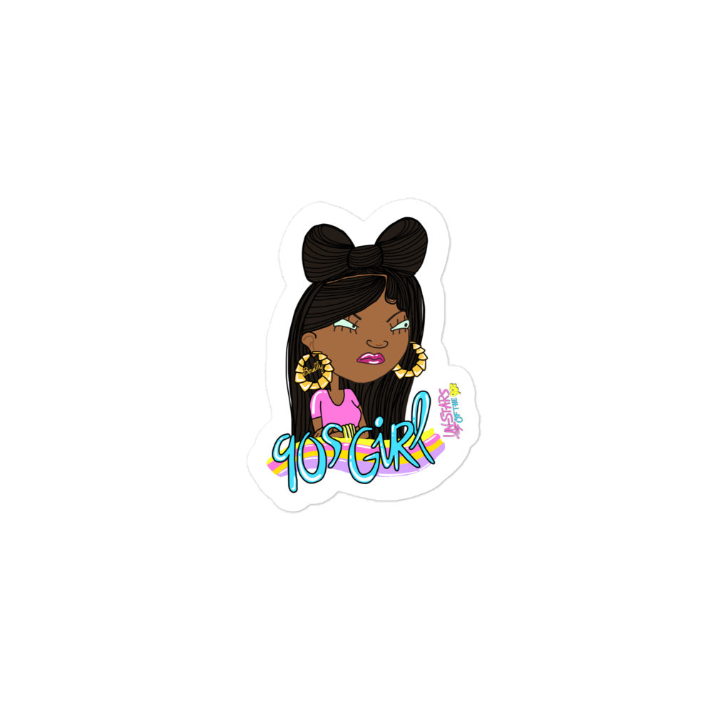 90sGirl Sticker Bubble-free stickers