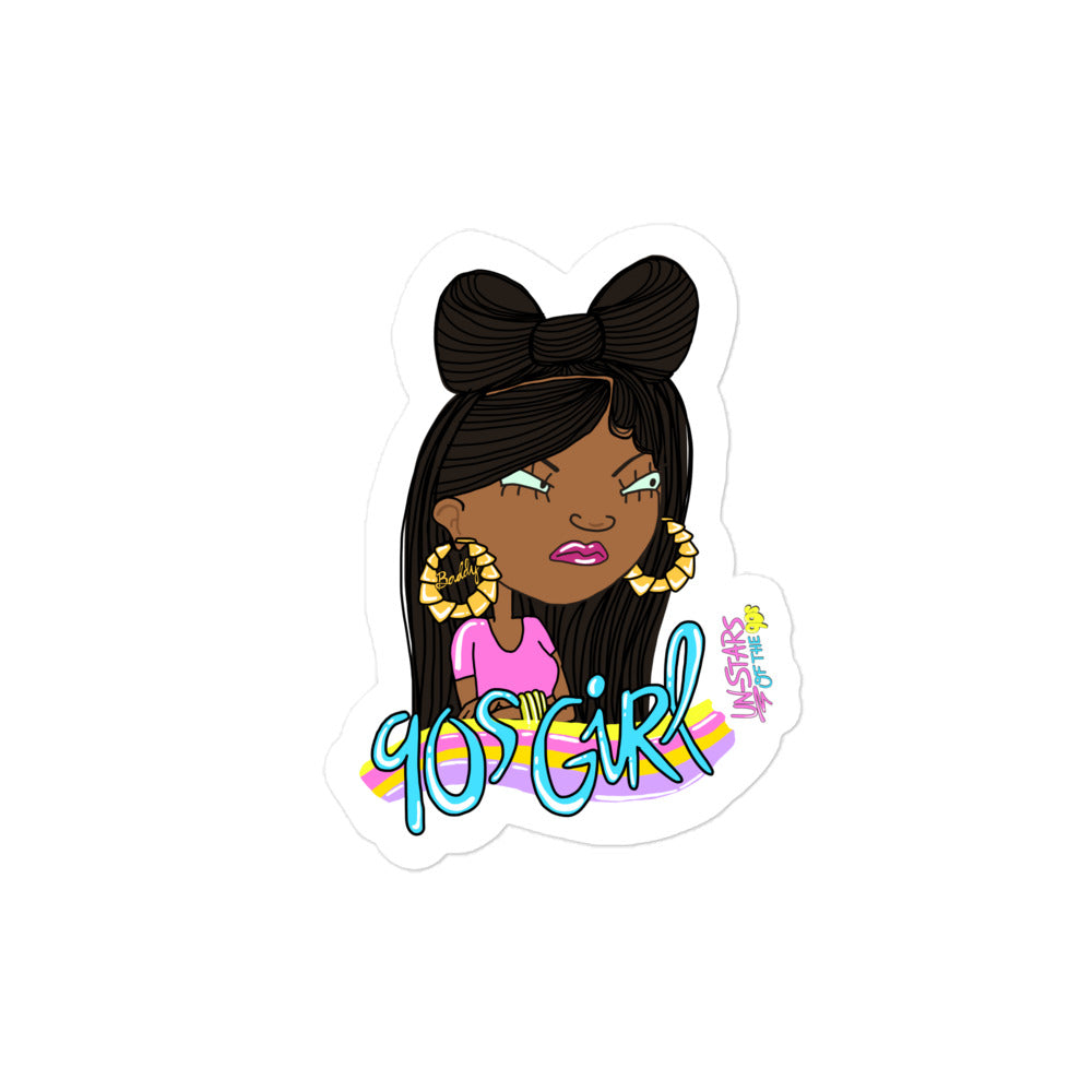 90sGirl Sticker Bubble-free stickers