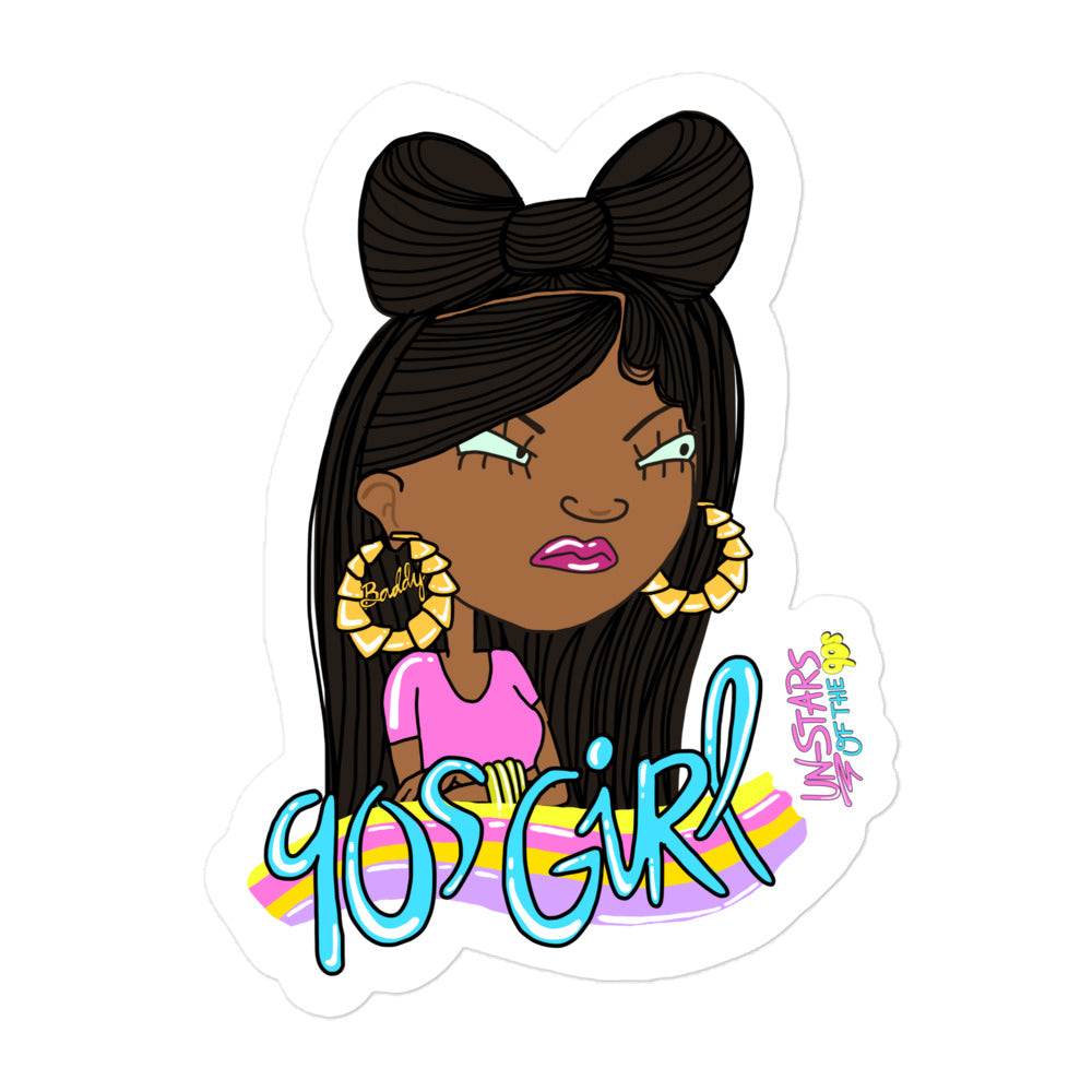 90sGirl | 90s Baby sticker