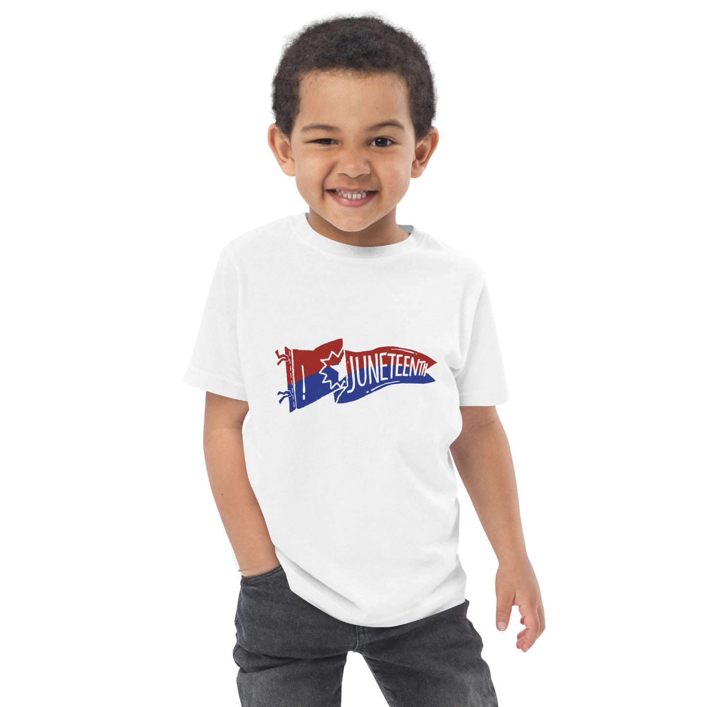 Juneteenth | The Flag| Toddler jersey t-shirt