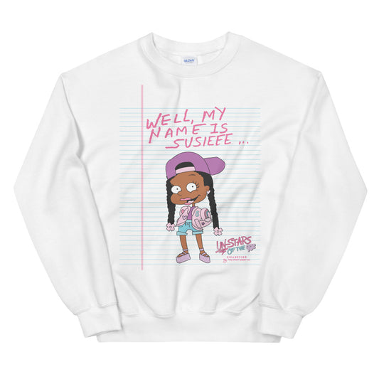Susie Notebook Paper Sweatshirt