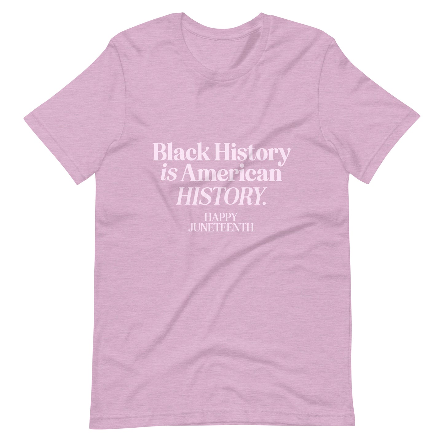 Happy Juneteenth | Lilacs | Unisex t-shirt