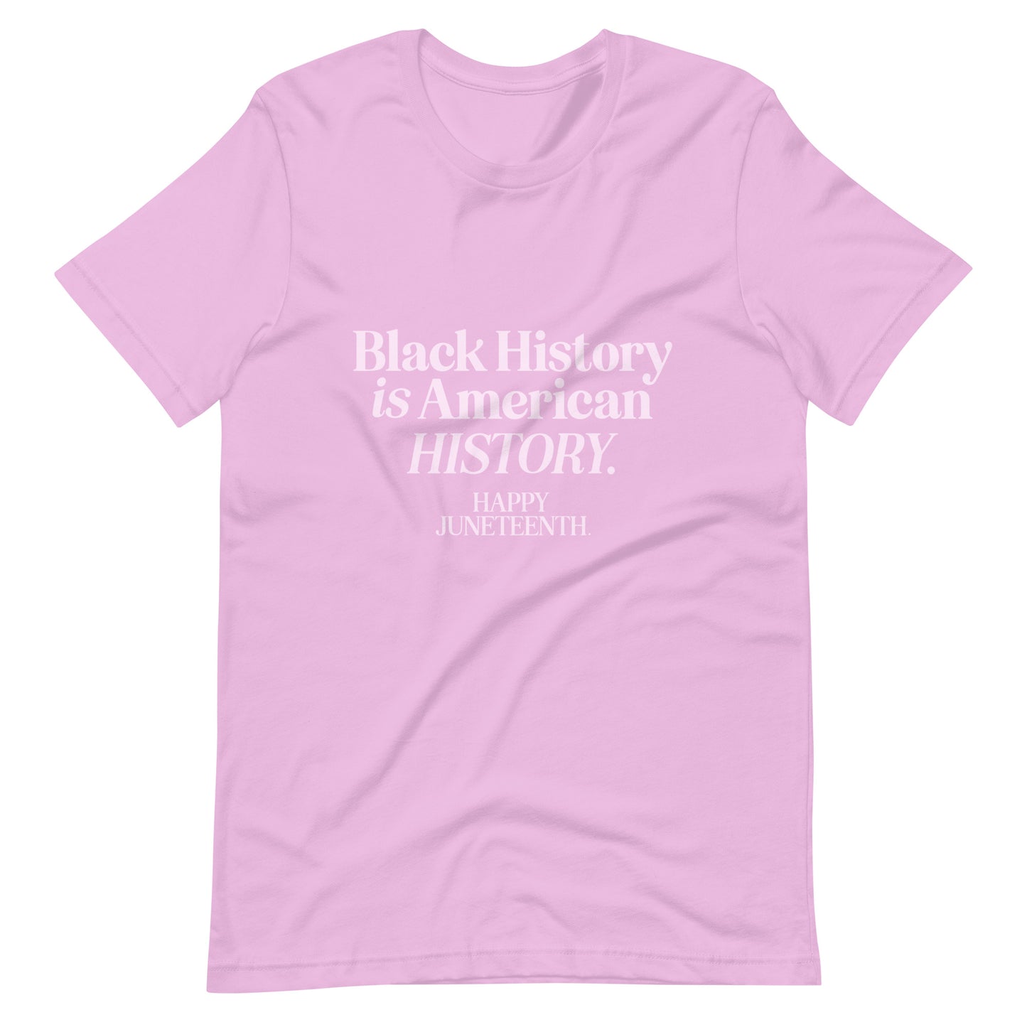 Happy Juneteenth | Lilacs | Unisex t-shirt
