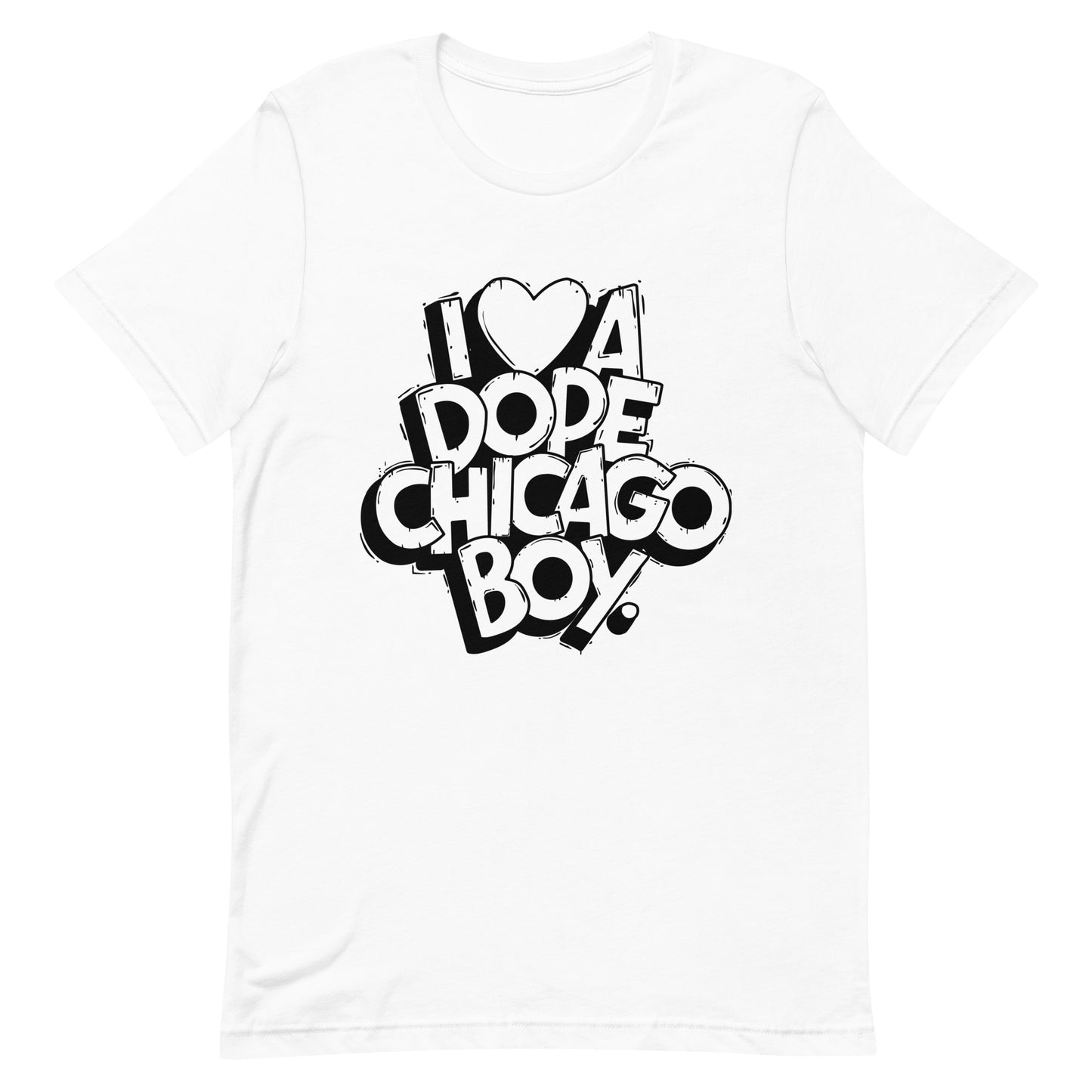 Valentine's Day | I Love a Chicago Boy | Unisex t-shirt