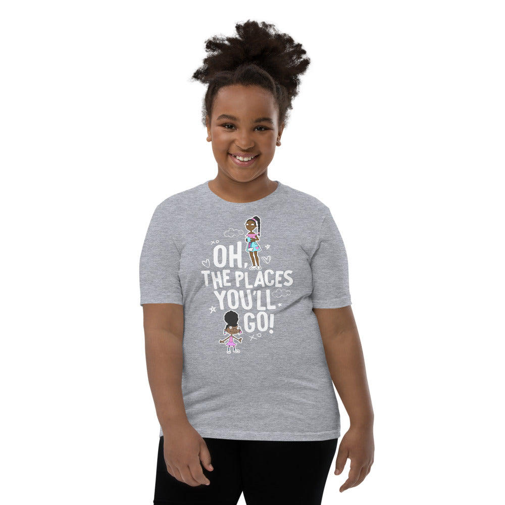 Oh, The Places You'll Go Youth Short Sleeve T-Shirt