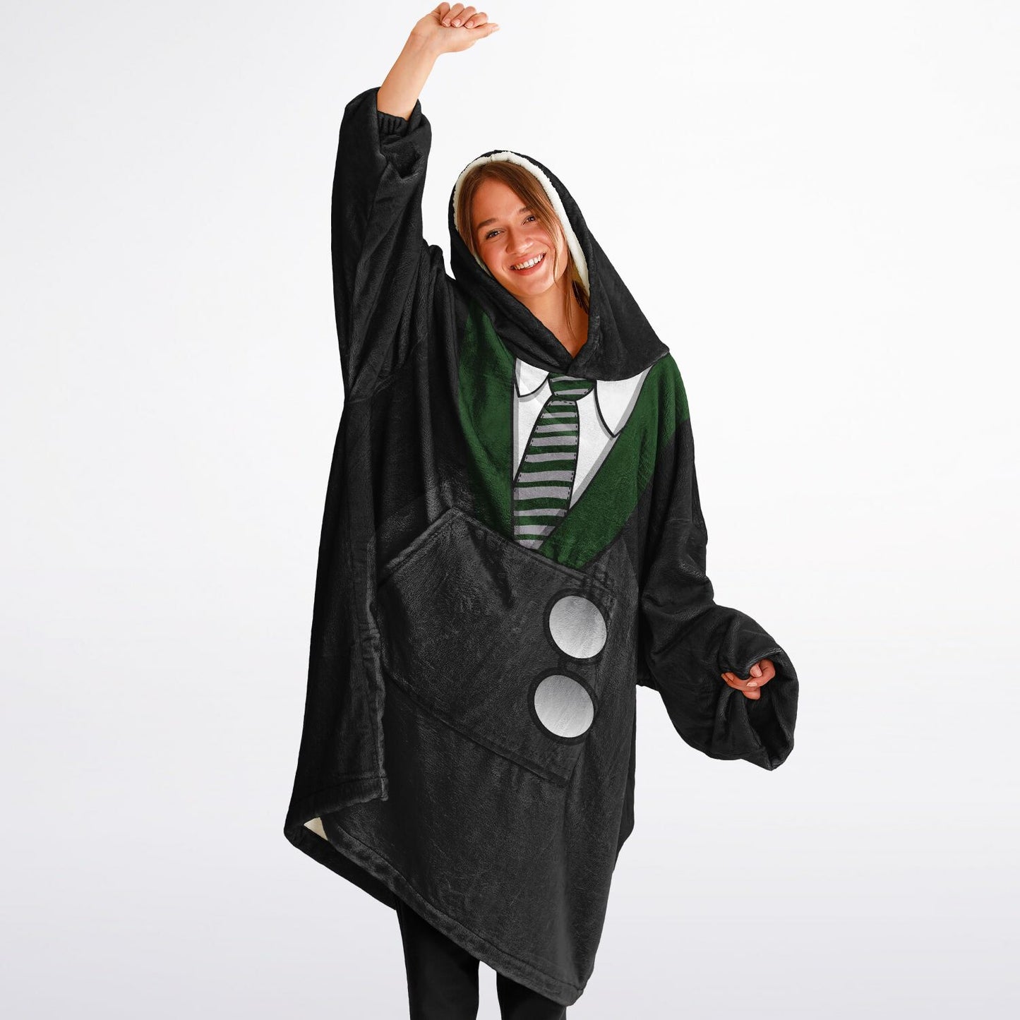 Slytherin Hoodie Blanket