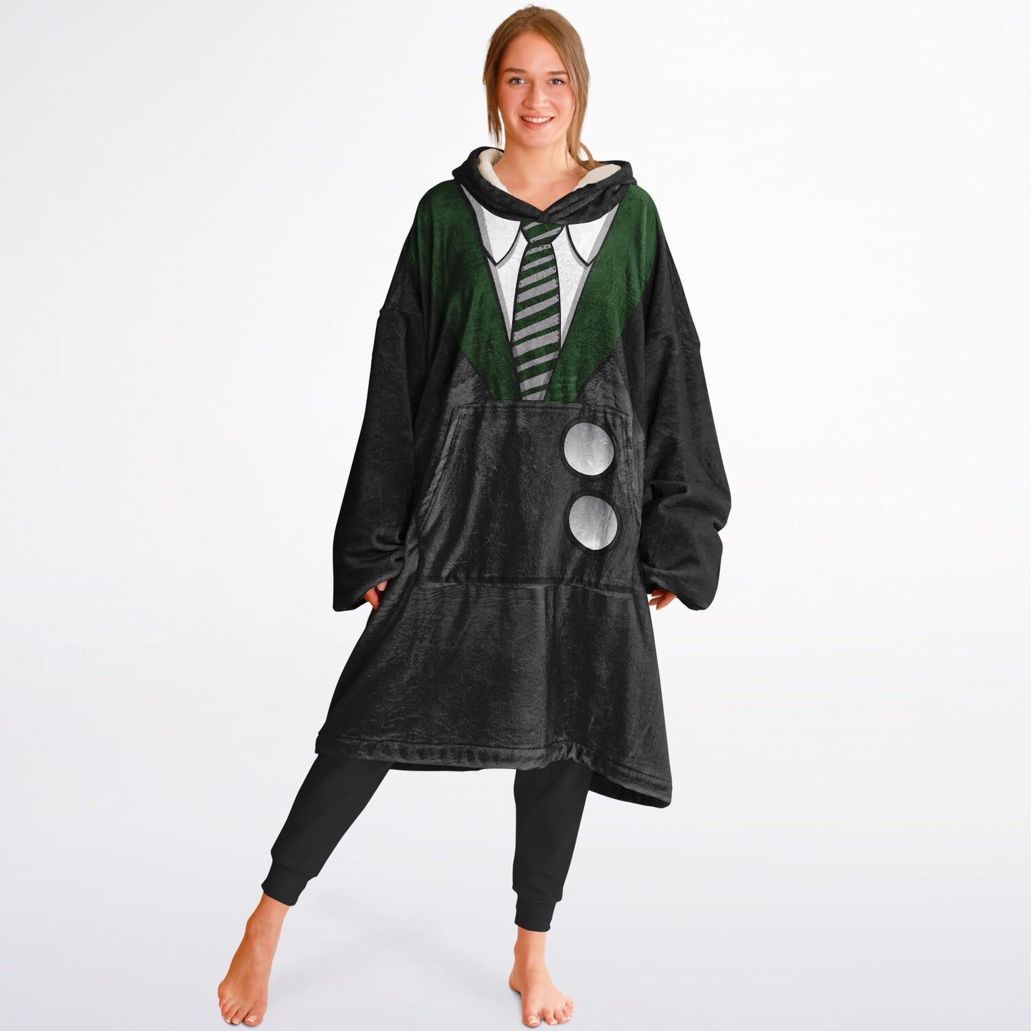 Slytherin Hoodie Blanket