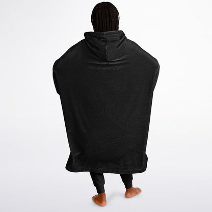 Gryffindor Hoodie Blanket Black