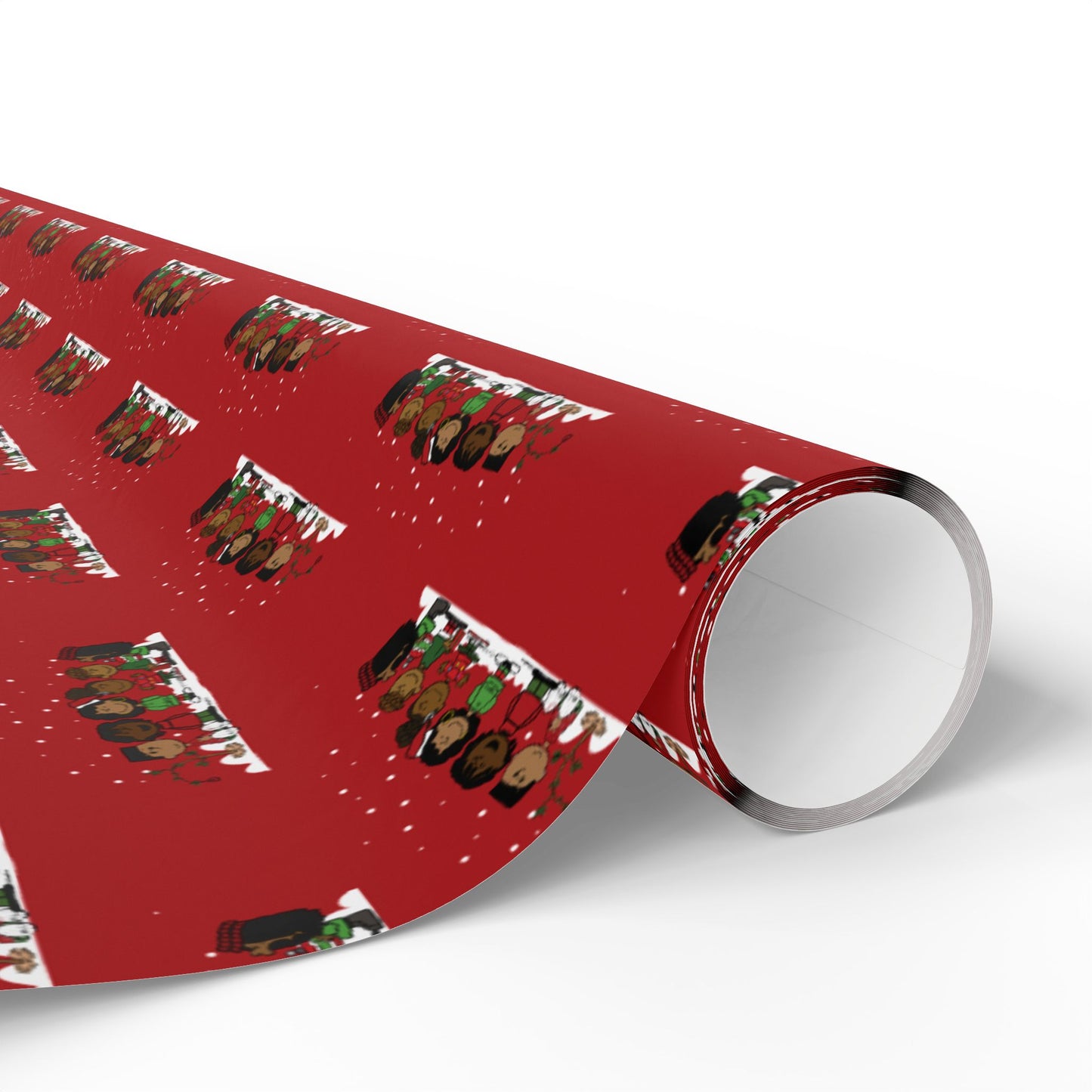 Keisha & Friends | Black Characters | Christmas Wrapping Paper