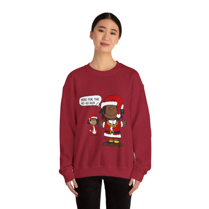 Black Santa Christmas Shirt – Holiday Graphic Tee for Women & Men | Keisha & Friends