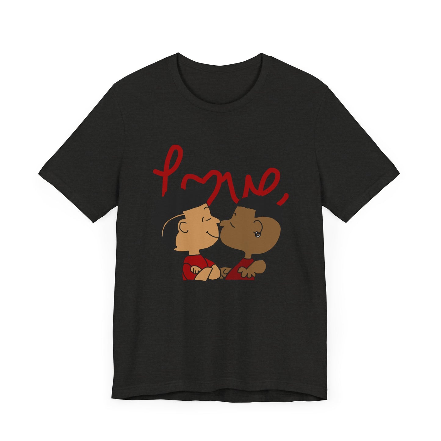 Keisha & The Gang | Black Charlie Brown Characters LGBTQ Valentine's Day Shirt