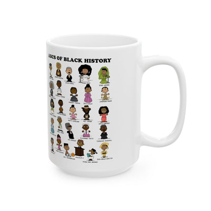 Black Charlie Brown | Keisha & Friends Black History Month Mug