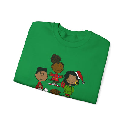 Black Charlie Brown Characters Christmas Shirt