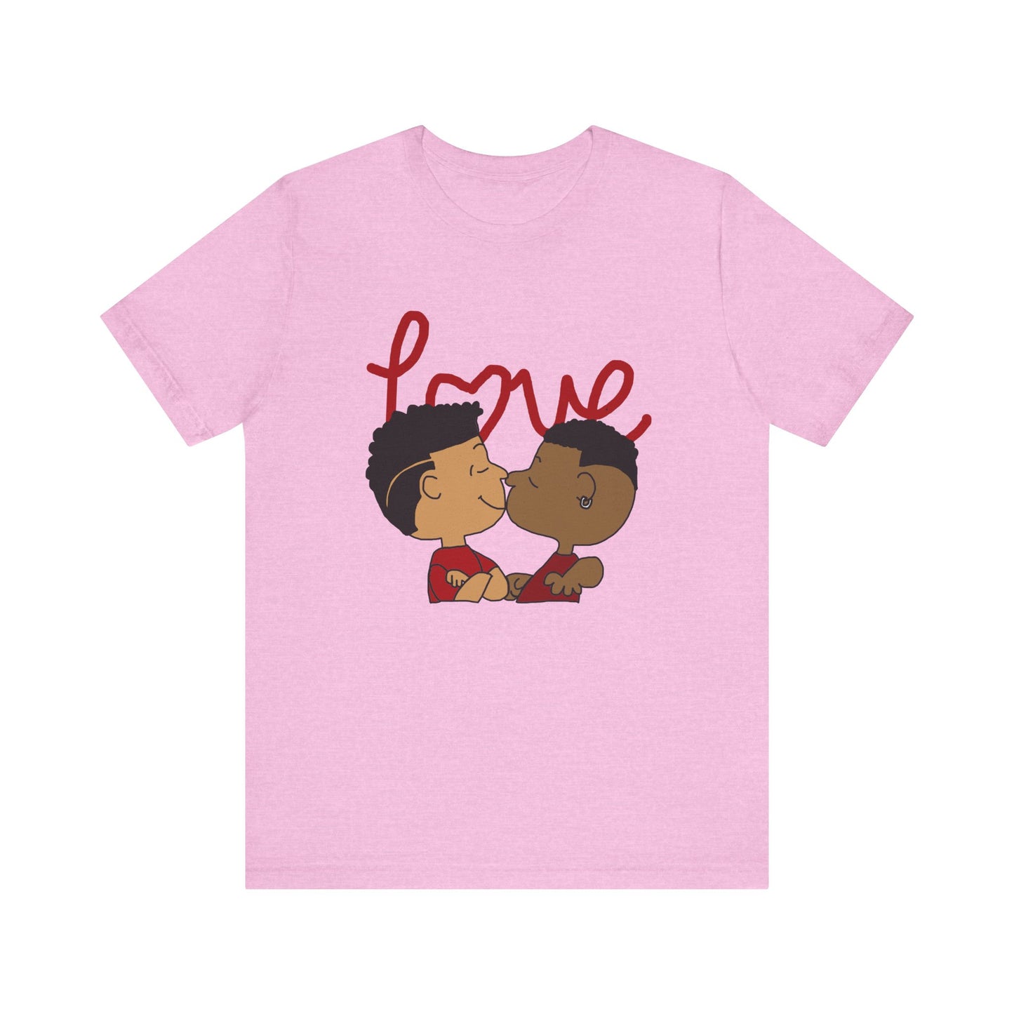 Keisha & The Gang | Black Charlie Brown Characters LGBTQ Valentine's Day Shirt