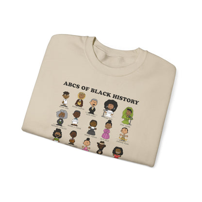 Copy of ABCs of Black History Unisex Heavy Blend™ Crewneck Sweatshirt