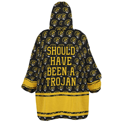 Corliss High School Snug Hoodie | Hoodie Blanket | Corliss Trojans | Football SZN