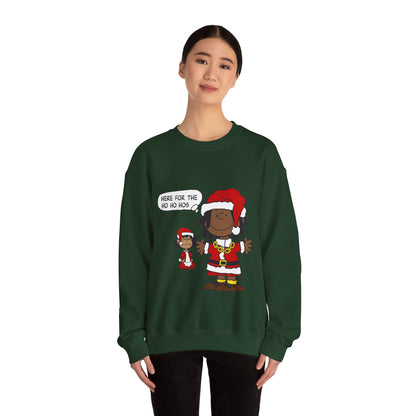 Black Santa Christmas Shirt – Holiday Graphic Tee for Women & Men | Keisha & Friends