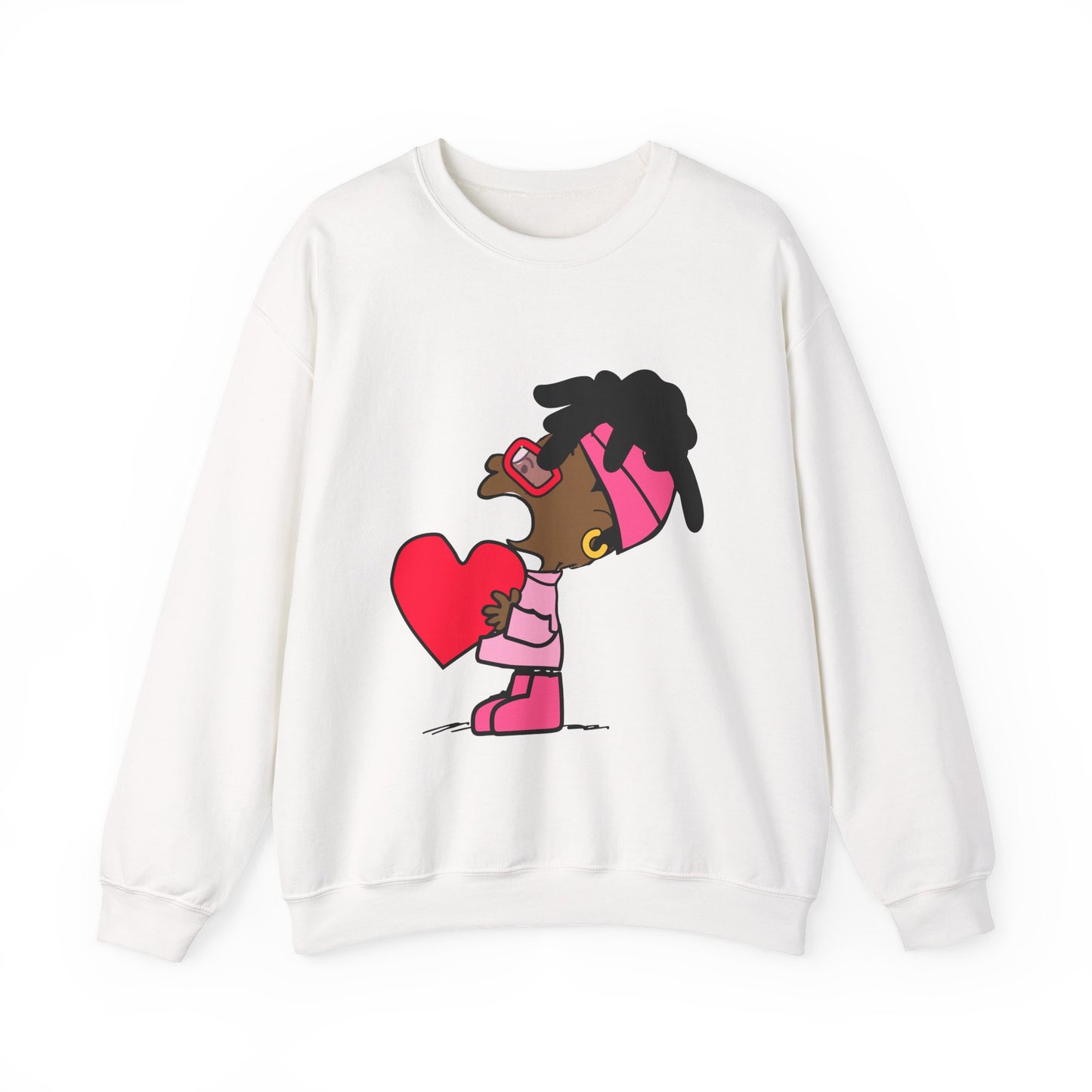 Copy of Black Charlie Brown Characters Valentine's Day Shirt