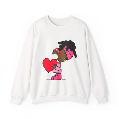 Copy of Black Charlie Brown Characters Valentine's Day Shirt