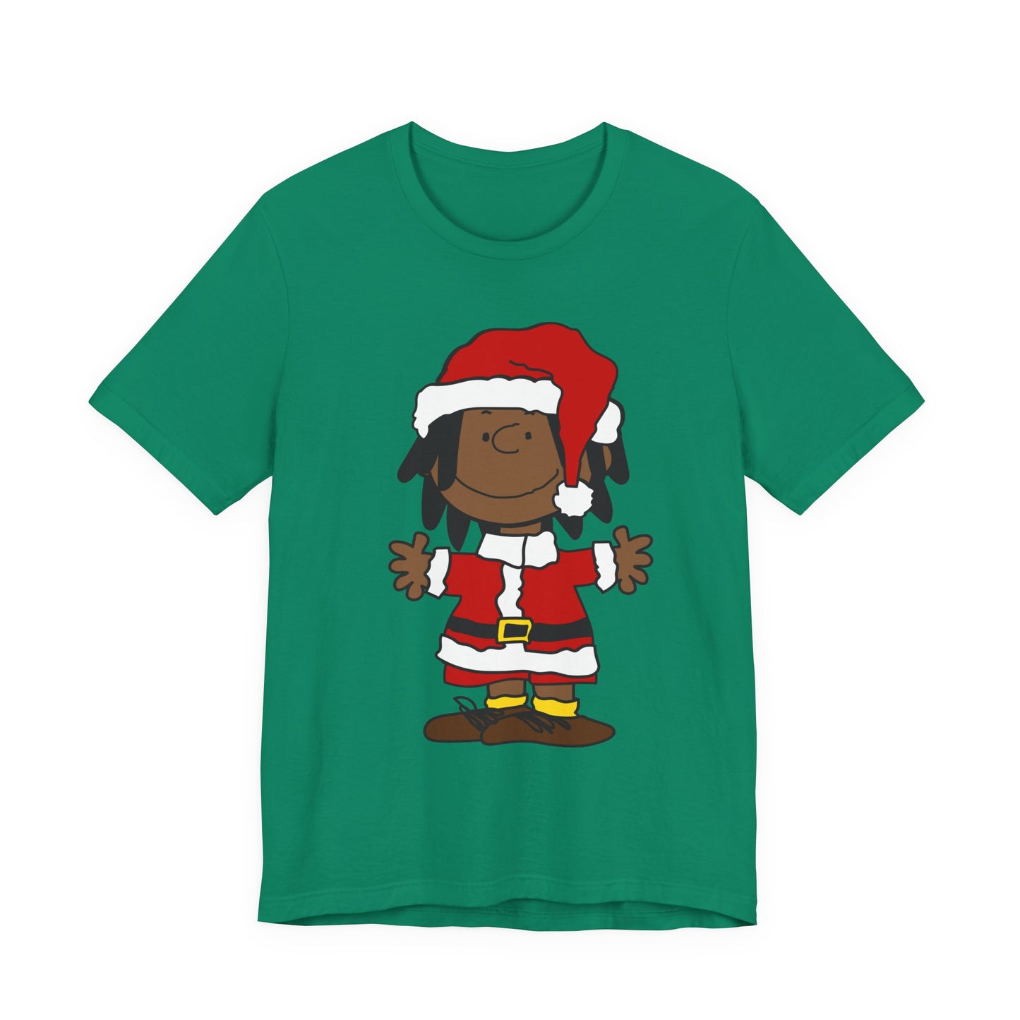 Black Santa Tee | Keisha & Friends