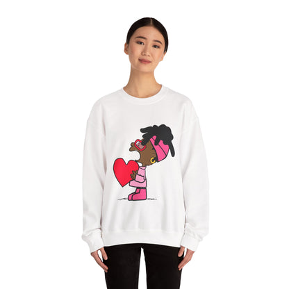 Copy of Black Charlie Brown Characters Valentine's Day Shirt