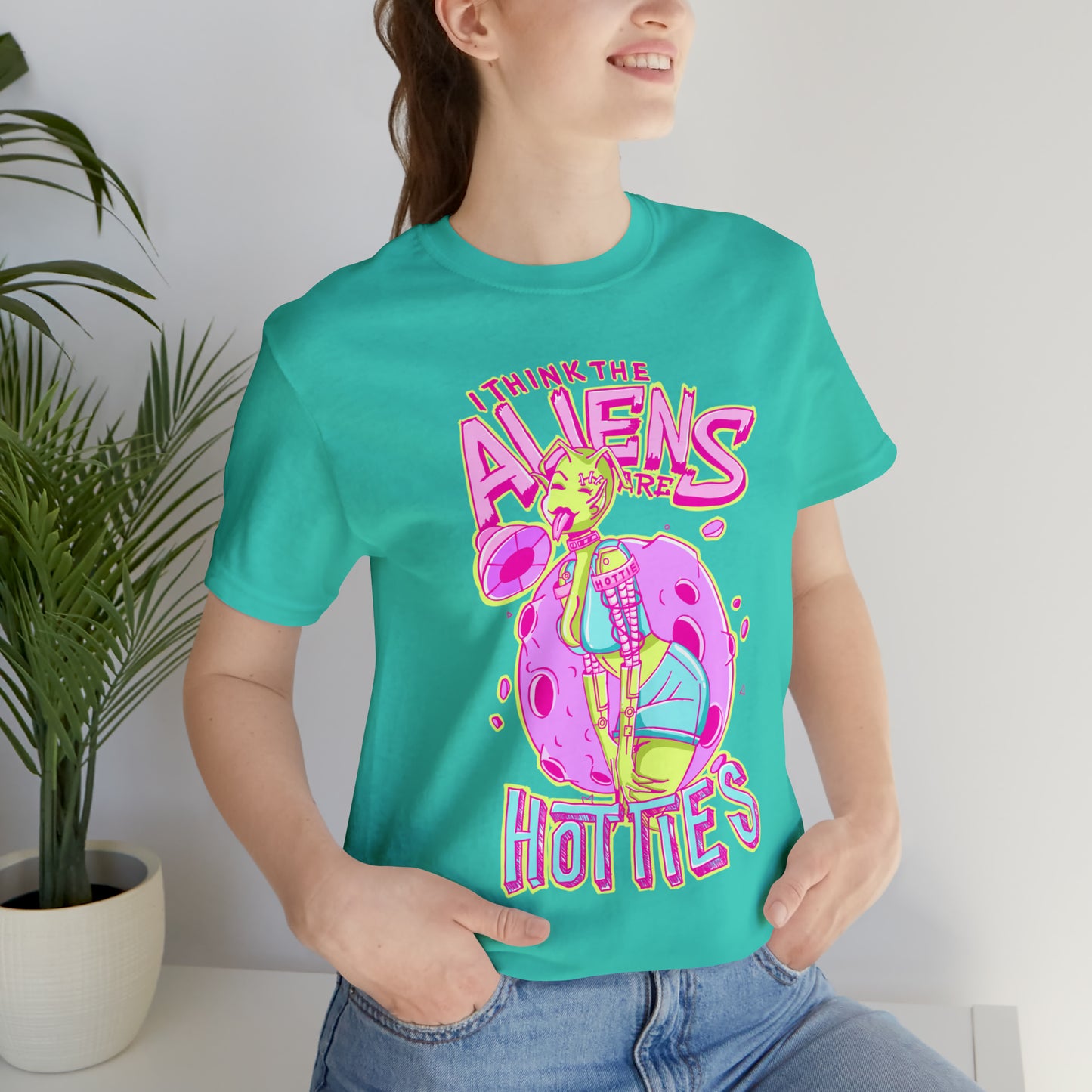 The Aliens Are Hotties Tee