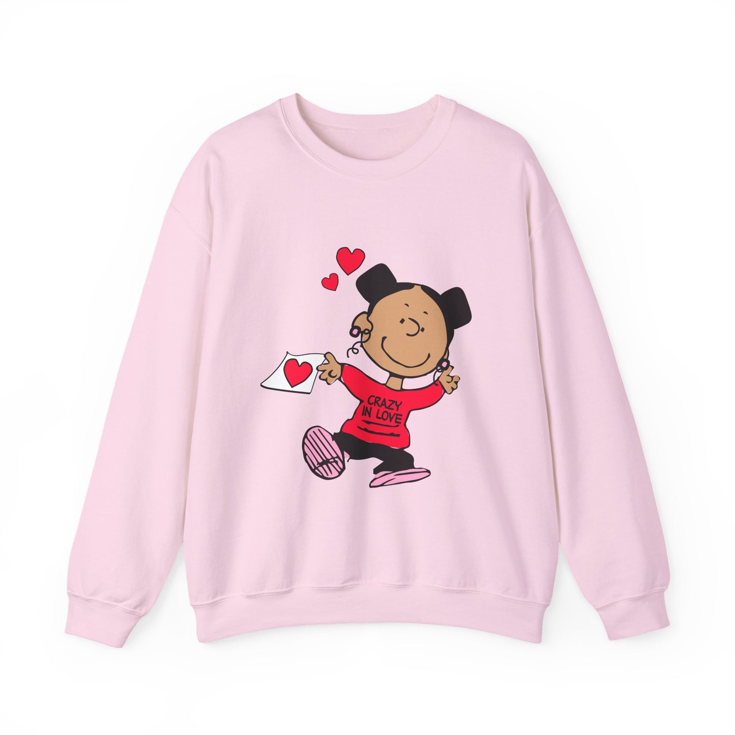 Copy of Black Charlie Brown Characters Valentine's Day Shirt