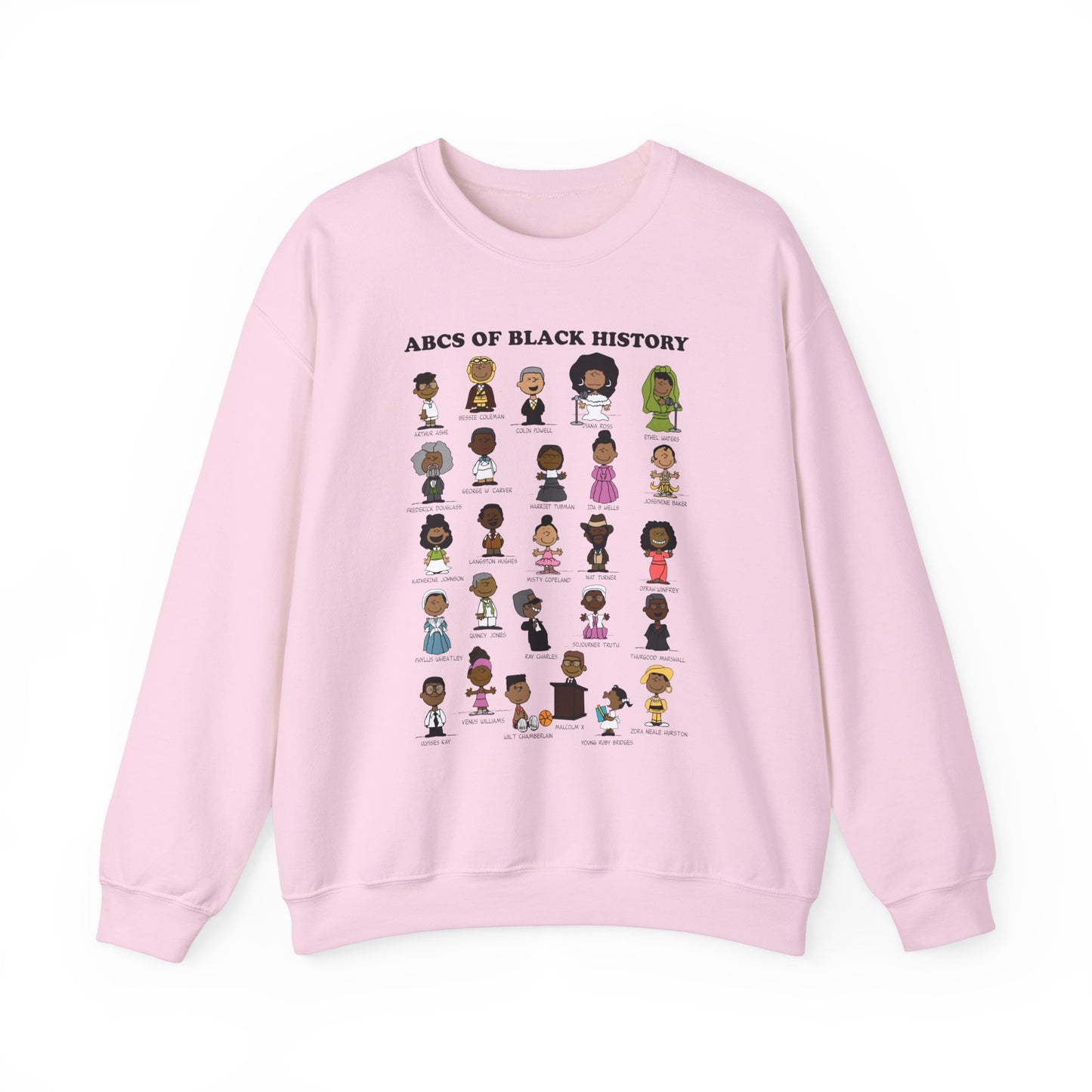 Copy of ABCs of Black History Unisex Heavy Blend™ Crewneck Sweatshirt