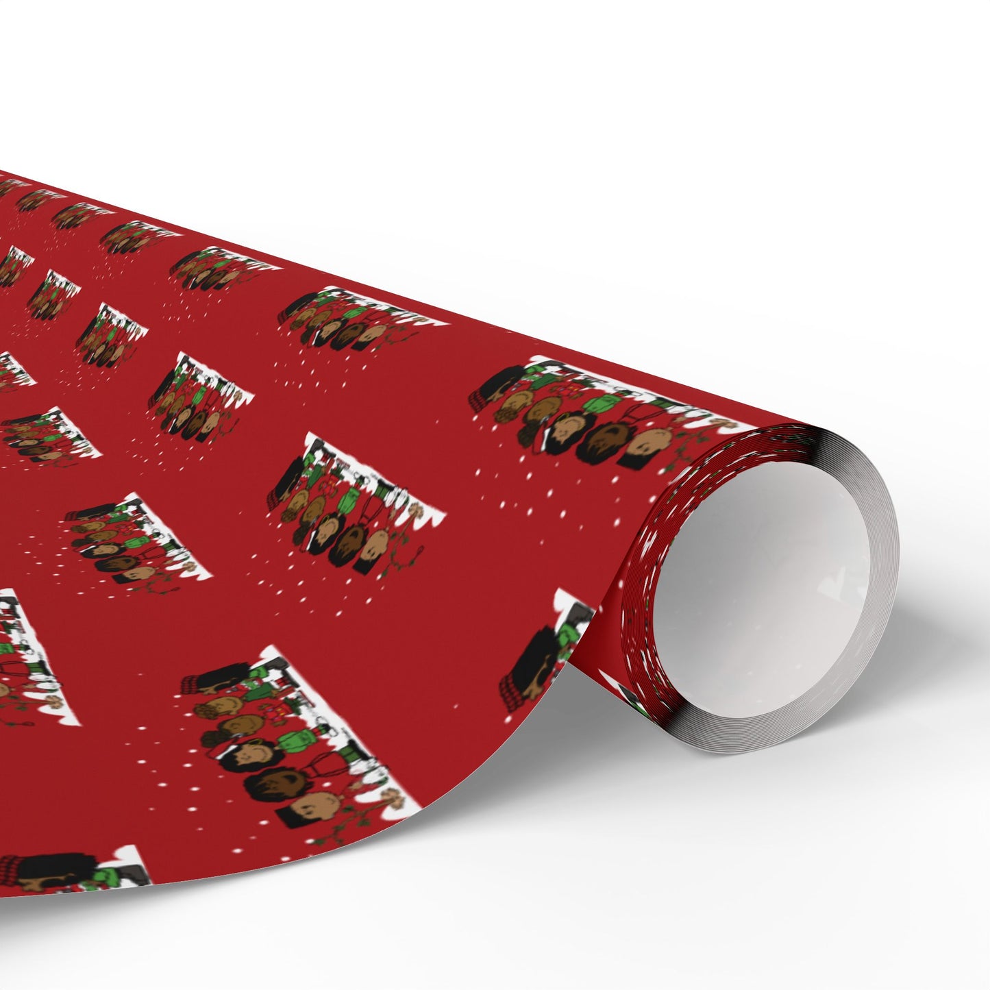Keisha & Friends | Black Characters | Christmas Wrapping Paper